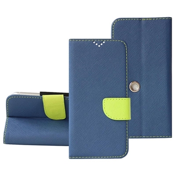 Universele Wallet Case met Draaibare Houder - XXL - Donkerblauw