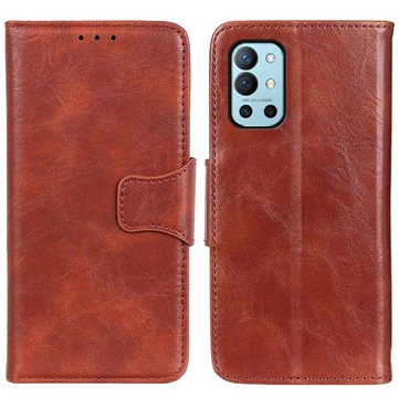 Vintage Series OnePlus 9R Wallet Case - Bruin