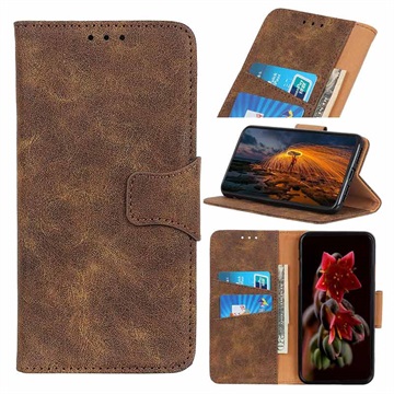 Vintage Series Samsung Galaxy S20 Wallet Case - Wijnrood