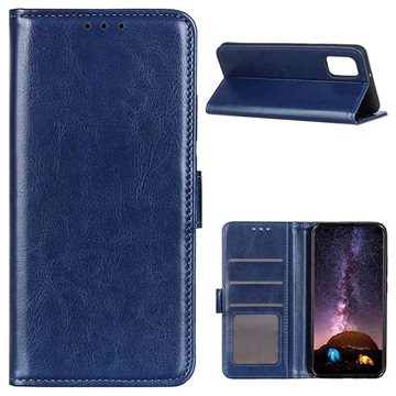 Motorola Moto G Stylus (2021) Wallet Case met Magnetische Sluiting - Blauw