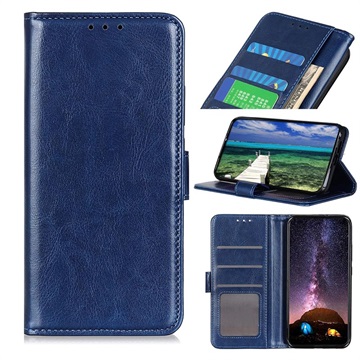 Realme GT Neo2 Wallet Case met standaardfunctie - Blauw