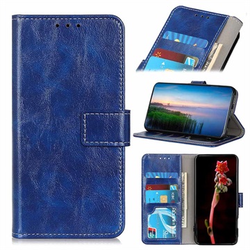 Huawei P Smart 2020 Wallet Case met Magnetische Sluiting - Blauw