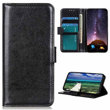 Motorola Moto G (2022) Wallet Case met Magnetische Sluiting - Zwart