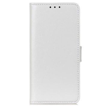 Nokia G50 Wallet Case met Standaardfunctie - Wit