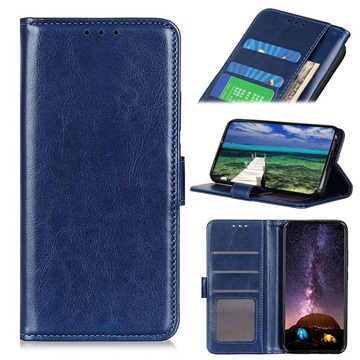 OnePlus 9RT 5G Wallet Case met standaardfunctie - Blauw