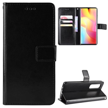 Xiaomi Mi Note 10 Lite Wallet Case met Magnetische Sluiting - Zwart