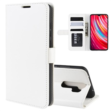 Xiaomi Redmi Note 8 Pro Wallet Case met Magnetische Sluiting - Wit