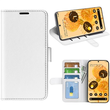 Google Pixel 7 Wallet Case met Magnetische Sluiting - Wit