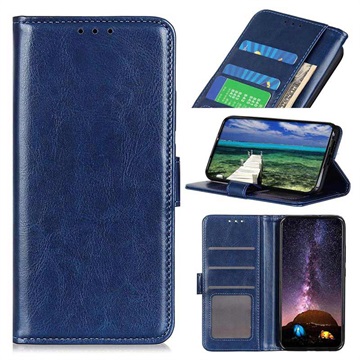 Honor 60 Pro Wallet Case met Magnetische Sluiting - Blauw