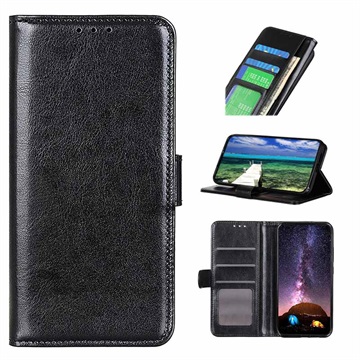 Samsung Galaxy M53 Wallet Case met Magnetische Sluiting - Zwart