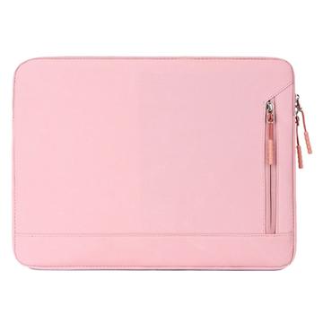 Waterbestendige Elegante Oxford Laptophoes w. Zijvak - 14.6 - Roze