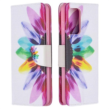 Wonder Series Samsung Galaxy A72 5G/4G Wallet Case - Zonnebloem