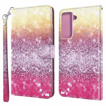 Wonder Series Samsung Galaxy S21+ 5G Wallet Case - Kleurrijk