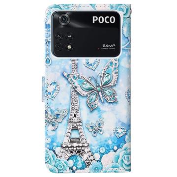 Wonder Series Xiaomi Poco M4 Pro Wallet Case - Eiffeltoren