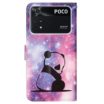 Wonder Series Xiaomi Poco M4 Pro Wallet Case - Panda