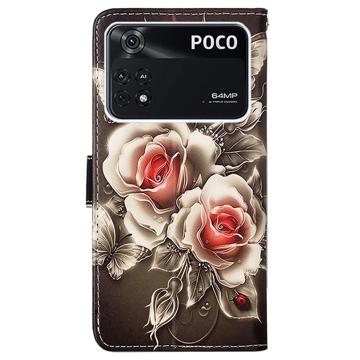 Wonder Series Xiaomi Poco M4 Pro Wallet Case - Rozen