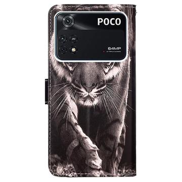 Wonder Series Xiaomi Poco M4 Pro Wallet Case - Tijger