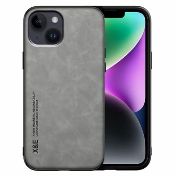 X&E Luckycase Series iPhone 14 Plus Hybride Hoesje - Grijs