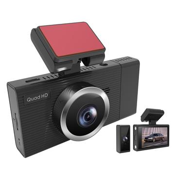 X12 Magnetische Mount Car Dash Camera 1080P + 720P + 720P 3-schots autoregistreertoestel