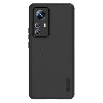 Xiaomi 12T Pro Nillkin Super Frosted Shield Pro Hybride Hoesje - Zwart