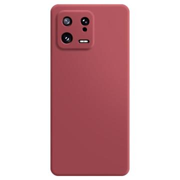 Xiaomi 13 Geruberiseerd Kunststof Hoesje - Rood