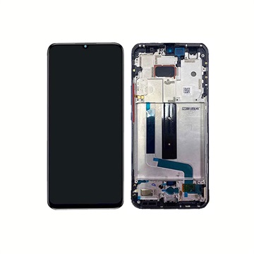 Xiaomi Mi 10 Lite 5G Voorklep & LCD-scherm 56000400J900 - Grijs