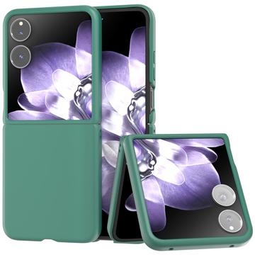 Xiaomi Mix Flip Geruberiseerd Kunststof Hoesje - Groen