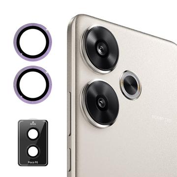 Xiaomi Redmi Turbo 3/Poco F6 Hat Prince Camera Lens Glazen Protector - Paars