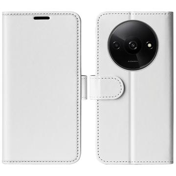 Xiaomi Redmi A3 Portemonnee Hoesje met Magneetsluiting - Wit