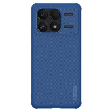 Xiaomi Redmi K70/K70 Pro Nillkin Super Frosted Shield Pro Hybride Hoesje - Blauw