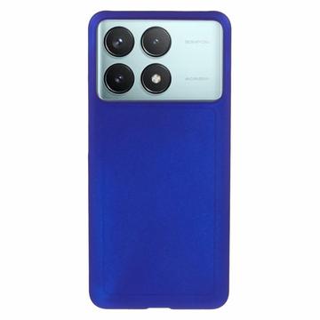 Xiaomi Redmi K70/K70 Pro Geruberiseerd Kunststof Hoesje - Blauw