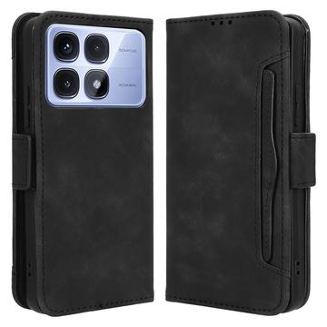 Xiaomi Redmi K70 Ultra Cardholder Series Portemonnee Hoesje - Zwart