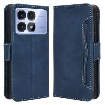 Xiaomi Redmi K70 Ultra Cardholder Series Portemonnee Hoesje - Blauw