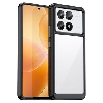 Xiaomi Redmi K70E Anti-Shock Hybride Hoesje - Zwart