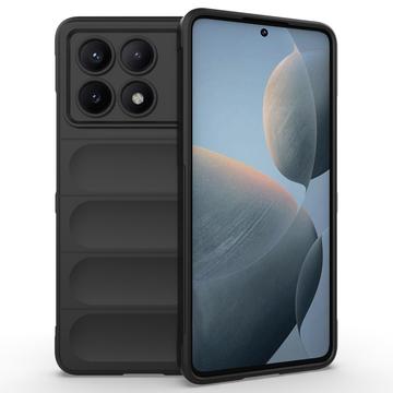 Xiaomi Redmi K70E Rugged Series TPU Case - Zwart