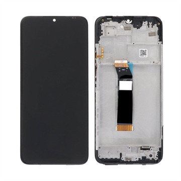 Xiaomi Redmi Note 11E Front Cover & LCD Display - Zwart