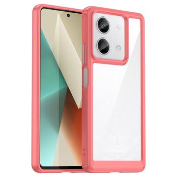 Xiaomi Redmi Note 13 Anti-Shock Hybride Hoesje - Rood