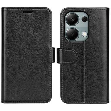 Xiaomi Redmi Note 13 Pro 4G/Poco M6 Pro Wallet Case met Magnetische Sluiting - Zwart