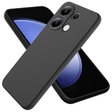 Xiaomi Redmi Note 13 Pro 4G/Poco M6 Pro Liquid Siliconen Hoesje - Zwart