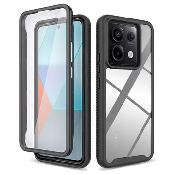 Xiaomi Redmi Note 13 Pro/Poco X6 Tech-Protect Defense360 Cover met Screenprotector - Zwart