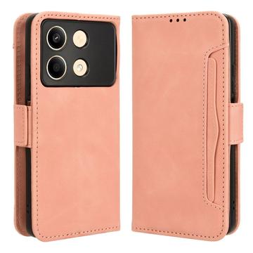 Xiaomi Redmi Note 13R Pro Cardholder Series Portemonnee Hoesje - Roze