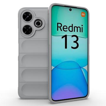 Xiaomi Redmi Note 13R/Redmi 13 5G Rugged TPU Hoesje - Lichtgrijs