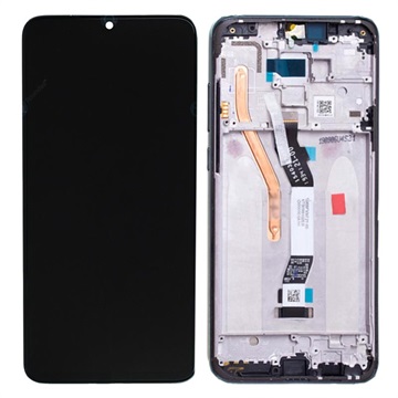 Xiaomi Redmi Note 8 Pro Front Cover & LCD Display 56000500G700 - Zwart