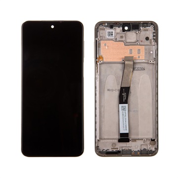 Xiaomi Redmi Note 9 Pro Front Cover & LCD Display 560002J6B200 - Wit