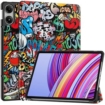 Xiaomi Redmi Pad Pro Tri-Fold Series Smart Folio Case - Graffiti