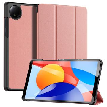 Xiaomi Redmi Pad SE 4G Dux Ducis Domo Tri-Fold Smart Folio Hoesje - Roze