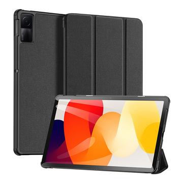 Dux Ducis Domo Bookcase Xiaomi Redmi Pad SE tablethoes - Zwart