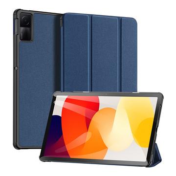 Dux Ducis Domo Bookcase Xiaomi Redmi Pad SE tablethoes - Donkerblauw