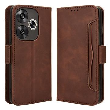 Xiaomi Redmi Turbo 3 Cardholder Series Portemonnee Hoesje - Bruin