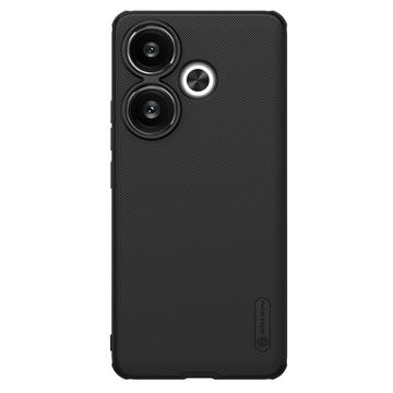 Xiaomi Redmi Turbo 3 Nillkin Super Frosted Shield Pro Hybride Hoesje - Zwart